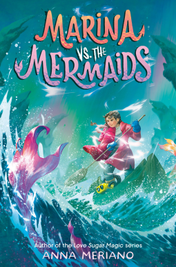 book cover for Marina vs. the Mermaids
