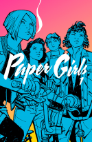 book cover for Paper Girls Volume 1
