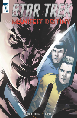book cover for Star Trek: Manifest Destiny