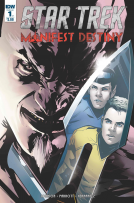 book cover for Star Trek: Manifest Destiny