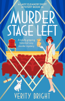 book cover for Murder Stage Left