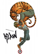 book cover for Klaw