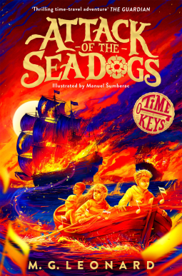 book cover for Attack of the Sea Dogs