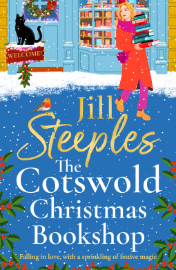 book cover for The Cotswold Christmas Bookshop