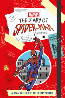 book cover for The Diary of Spider-Man: A Year in the Life of Peter Parker