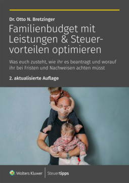 Buchcover für Familienbudget mit Leistungen & Steuervorteilen optimieren