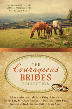 book cover for The Courageous Brides Collection