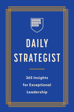 book cover for HBR Daily Strategist