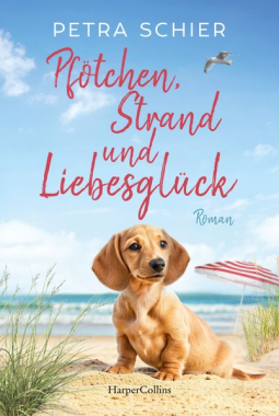 Buchcover für Pfötchen, Strand und Liebesglück