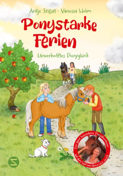 Buchcover für Ponystarke Ferien. Unverhofftes Ponyglück (Band 2)