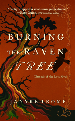 book cover for Burning the Raven Tree