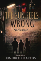 book cover for The Sun Feels Wrong