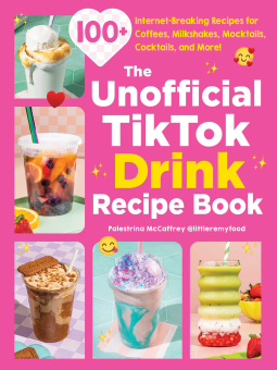 book cover for The Unofficial TikTok Drink Recipe Book