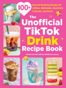 book cover for The Unofficial TikTok Drink Recipe Book