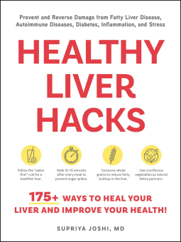 book cover for Healthy Liver Hacks