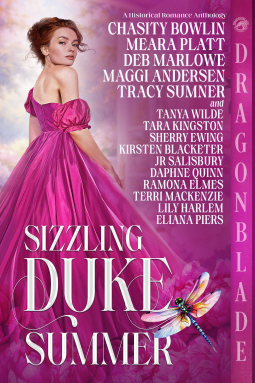 book cover for Sizzling Duke Summer
