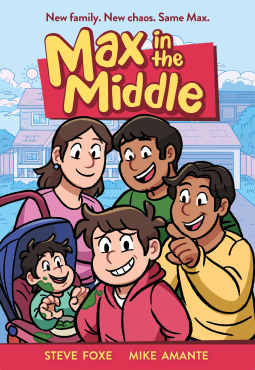 book cover for Max in the Middle