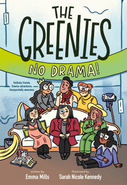 book cover for The Greenies: No Drama!
