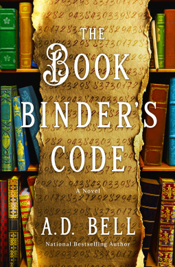 book cover for The Bookbinder's Code