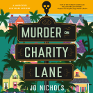 book cover for Murder on Charity Lane