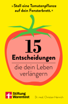 Buchcover für 15 Entscheidungen, die dein Leben verlängern