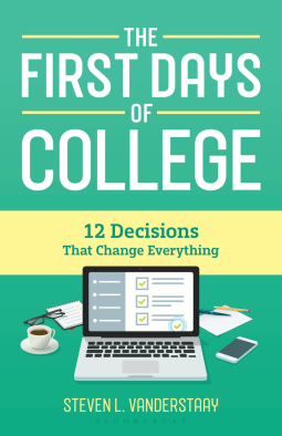book cover for The First Days of College
