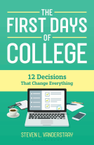 book cover for The First Days of College