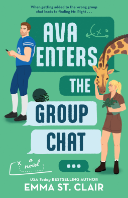 book cover for Ava Enters the Group Chat
