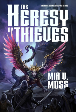 book cover for The Heresy of Thieves