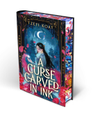 book cover for A Curse Carved in Ink
