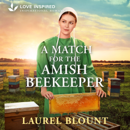 book cover for A Match for the Amish Beekeeper