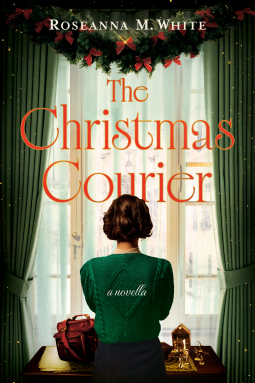 book cover for The Christmas Courier