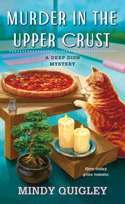 book cover for Murder in the Upper Crust