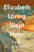 book cover for Elizabeth Loring Slept Here