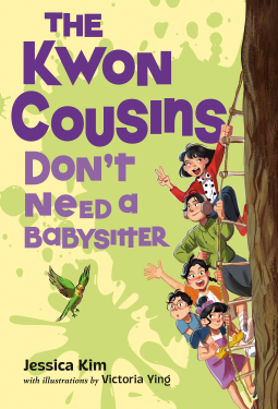 book cover for The Kwon Cousins Don't Need a Babysitter
