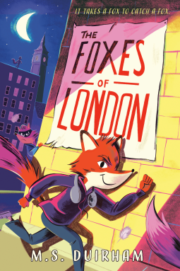 book cover for The Foxes of London