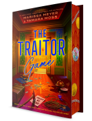 book cover for The Traitor Game