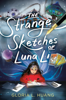 book cover for The Strange Sketches of Luna Li
