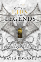 book cover for City of Lies and Legends