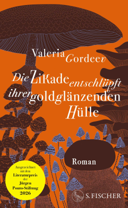 Buchcover für Die Zikade entschlüpft ihrer goldglänzenden Hülle