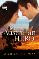 book cover for Her Australian Hero
