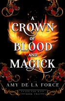book cover for A Crown of Blood and Magick