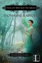 book cover for The Lady Who Saw Too Much