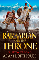 book cover for Barbarian and the Throne