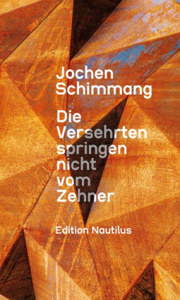 Buchcover für Die Versehrten springen nicht vom Zehner