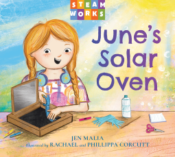 book cover for June's Solar Oven