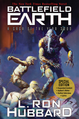 book cover for Battlefield Earth