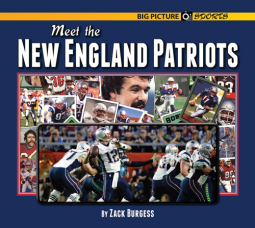 book cover for Meet the New England Patriots