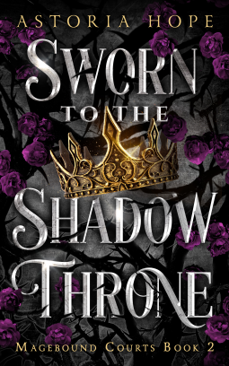 book cover for Sworn to the Shadow Throne