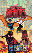 book cover for Marvel After-School Heroes Ultimate Adventure Collection!